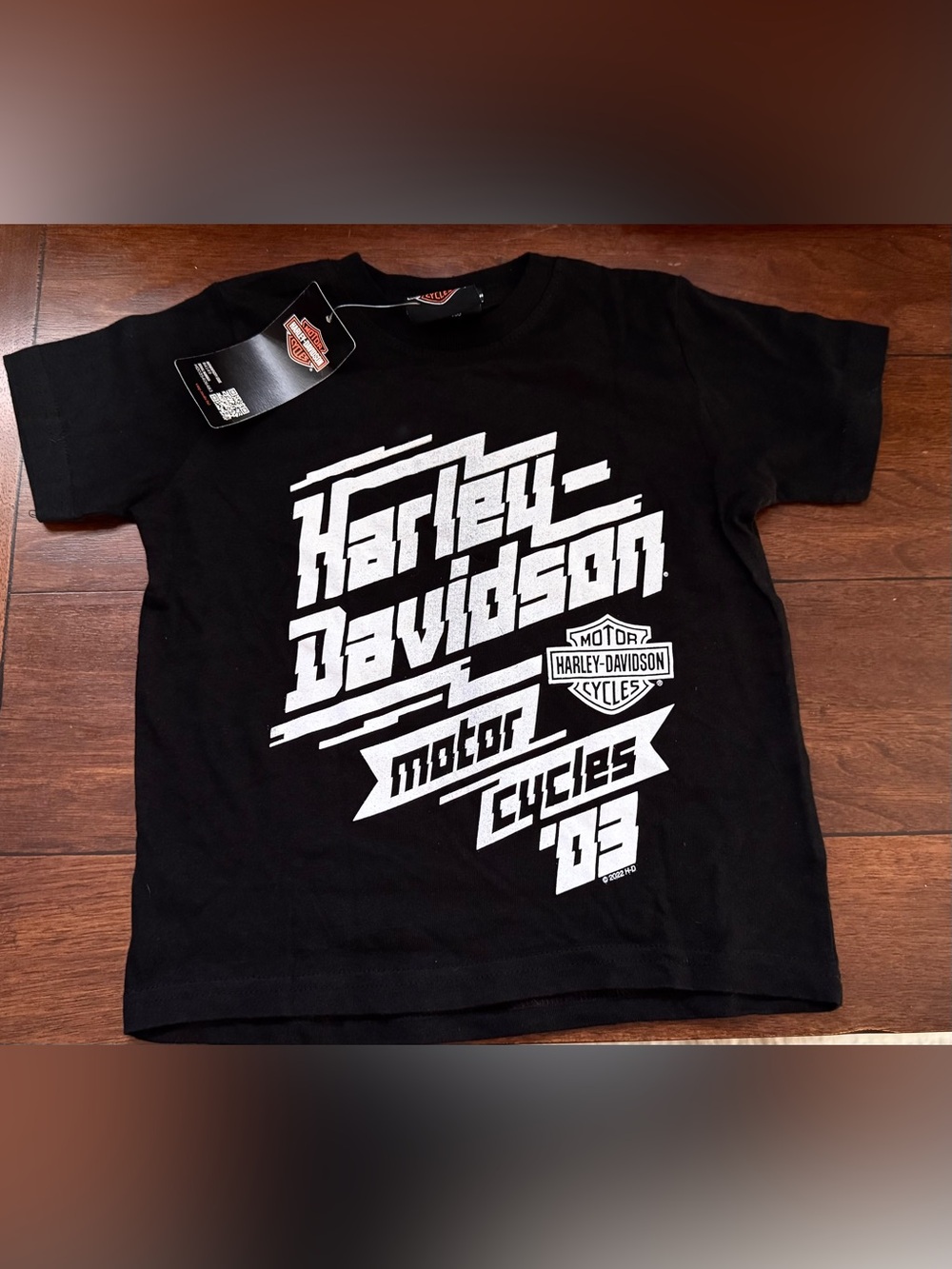 NWT Harley-Davidson Budapest Hungary Kids Graphic T-Shirt